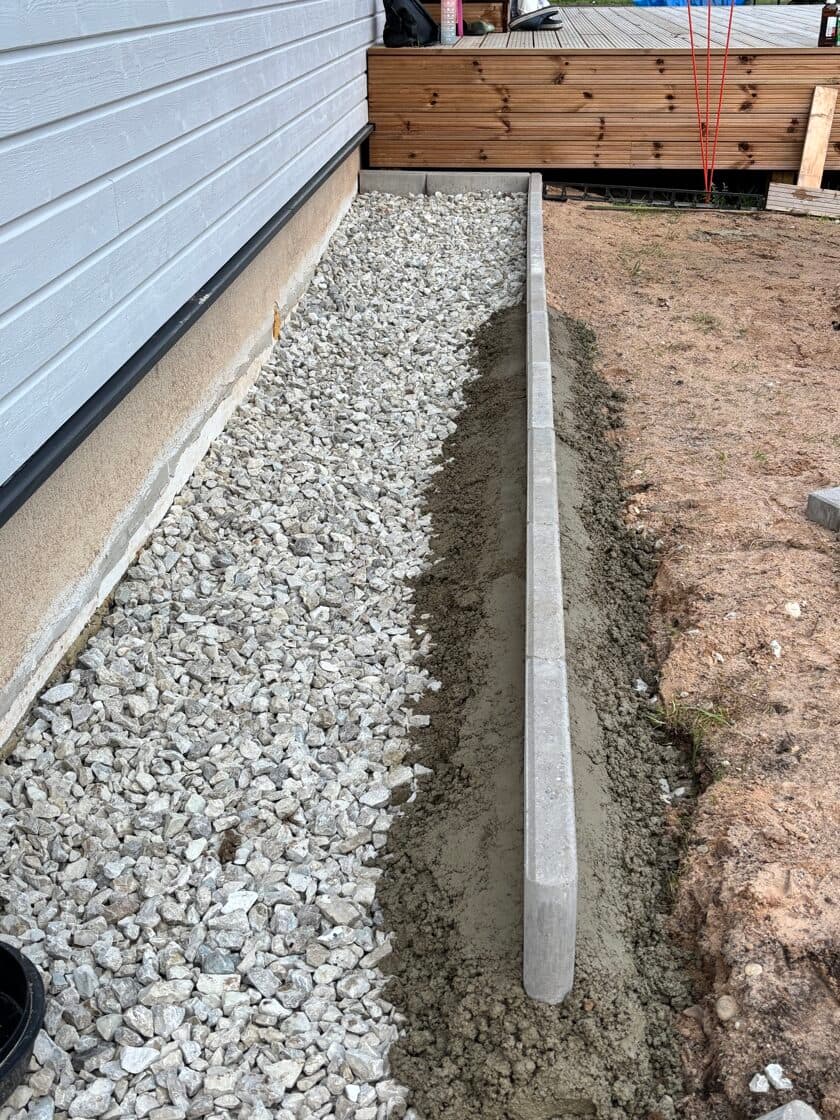 Betoonääre paigaldus