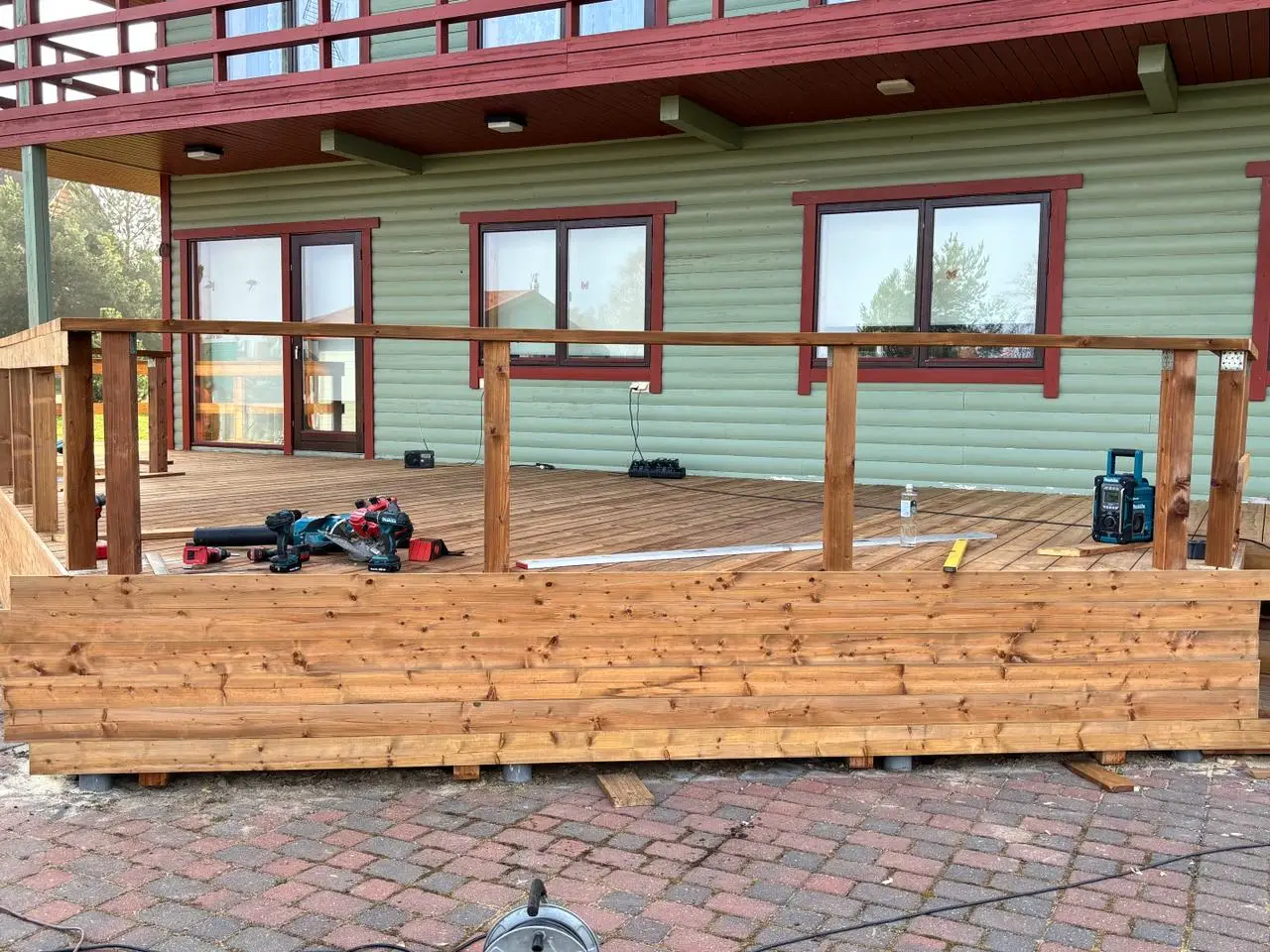 Terrassi hooldamine pärast