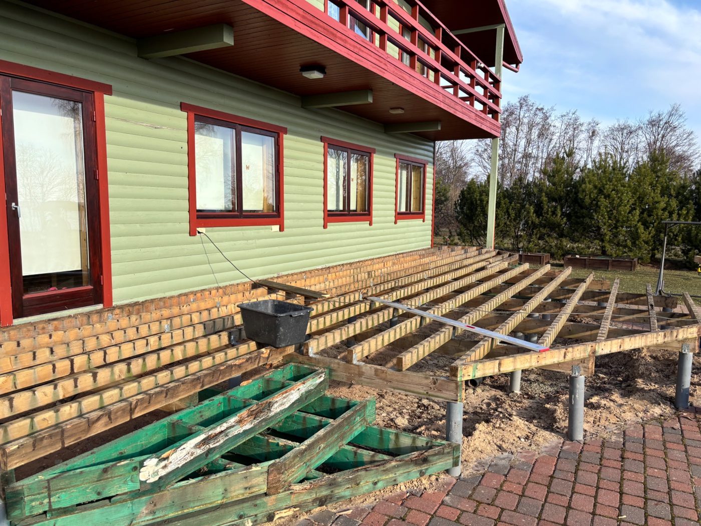 Terrassi hooldamine — enne